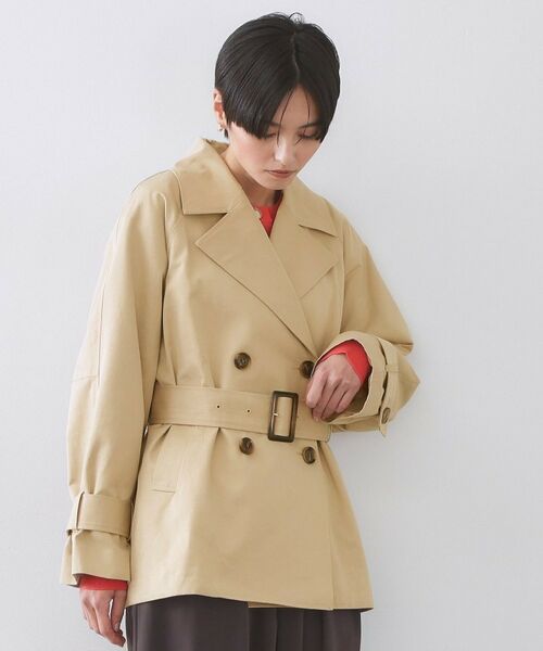 OPAQUE.CLIP / オペーク ドット クリップ トレンチコート | ミドルトレンチコート【洗濯機OK】 | 詳細5