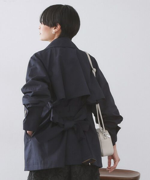 OPAQUE.CLIP / オペーク ドット クリップ トレンチコート | ミドルトレンチコート【洗濯機OK】 | 詳細8