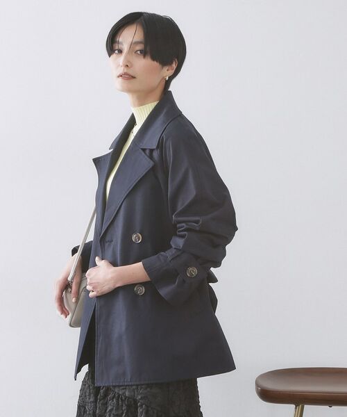 OPAQUE.CLIP / オペーク ドット クリップ トレンチコート | ミドルトレンチコート【洗濯機OK】 | 詳細9