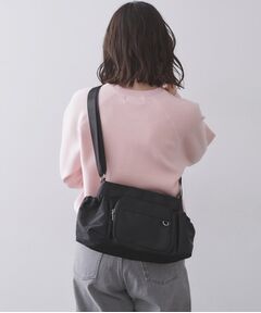 OPAQUE.CLIP / オペーク ドット クリップ ショルダーバッグ | フロントポケット3層デザインショルダーバッグ【マルチポケット】