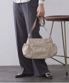 OPAQUE.CLIP / オペーク ドット クリップ ショルダーバッグ | フロントポケット3層デザインショルダーバッグ【マルチポケット】