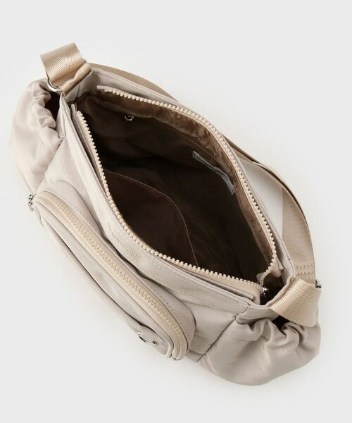 OPAQUE.CLIP / オペーク ドット クリップ ショルダーバッグ | フロントポケット3層デザインショルダーバッグ【マルチポケット】 | 詳細13
