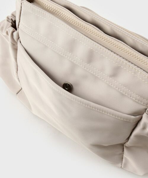 OPAQUE.CLIP / オペーク ドット クリップ ショルダーバッグ | フロントポケット3層デザインショルダーバッグ【マルチポケット】 | 詳細22