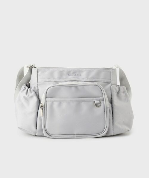 OPAQUE.CLIP / オペーク ドット クリップ ショルダーバッグ | フロントポケット3層デザインショルダーバッグ【マルチポケット】 | 詳細7