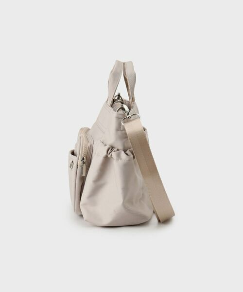 OPAQUE.CLIP / オペーク ドット クリップ トートバッグ | フロントWポケット3層デザインミドルトートバッグ【2WAY／マルチポケット】 | 詳細10