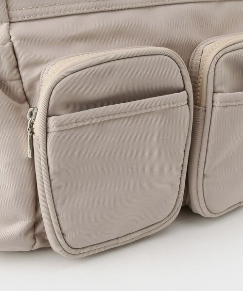 OPAQUE.CLIP / オペーク ドット クリップ トートバッグ | フロントWポケット3層デザインミドルトートバッグ【2WAY／マルチポケット】 | 詳細19