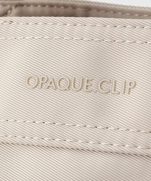 OPAQUE.CLIP / オペーク ドット クリップ トートバッグ | フロントWポケット3層デザインミドルトートバッグ【2WAY／マルチポケット】 | 詳細23