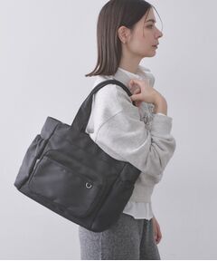 OPAQUE.CLIP / オペーク ドット クリップ トートバッグ | フロントポケット3層デザインBIGトートバッグ【マルチポケット】