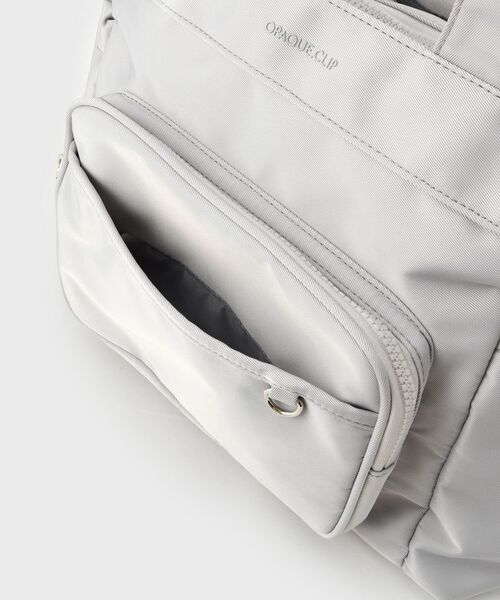 OPAQUE.CLIP / オペーク ドット クリップ トートバッグ | フロントポケット3層デザインBIGトートバッグ【マルチポケット】 | 詳細22