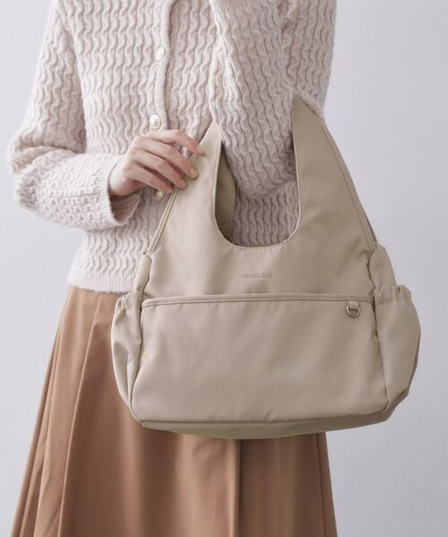 OPAQUE.CLIP / オペーク ドット クリップ トートバッグ | フロントポケット3層デザイントライアングルミドルトートバッグ【マルチポケット】 | 詳細5