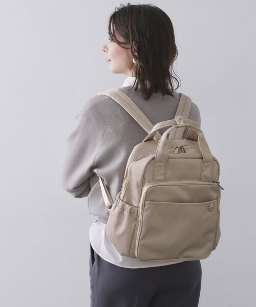 OPAQUE.CLIP / オペーク ドット クリップ リュック・バックパック | フロントポケットデザインリュック【2WAY／マルチポケット】 | 詳細5