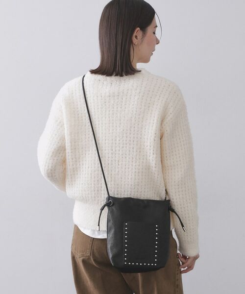 OPAQUE.CLIP / オペーク ドット クリップ ショルダーバッグ | 素材アソートサイドドロストミニショルダーバッグ【長さ調整可能】 | 詳細3