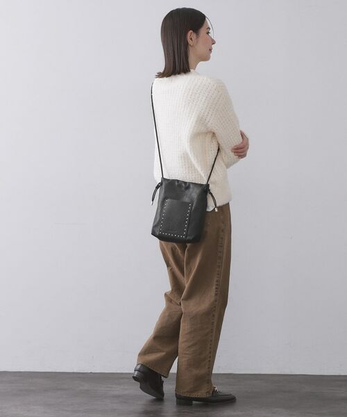 OPAQUE.CLIP / オペーク ドット クリップ ショルダーバッグ | 素材アソートサイドドロストミニショルダーバッグ【長さ調整可能】 | 詳細4