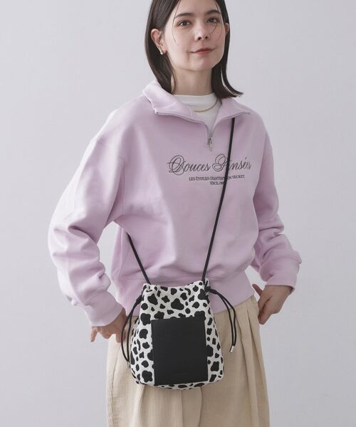 OPAQUE.CLIP / オペーク ドット クリップ ショルダーバッグ | 素材アソートサイドドロストミニショルダーバッグ【長さ調整可能】 | 詳細5