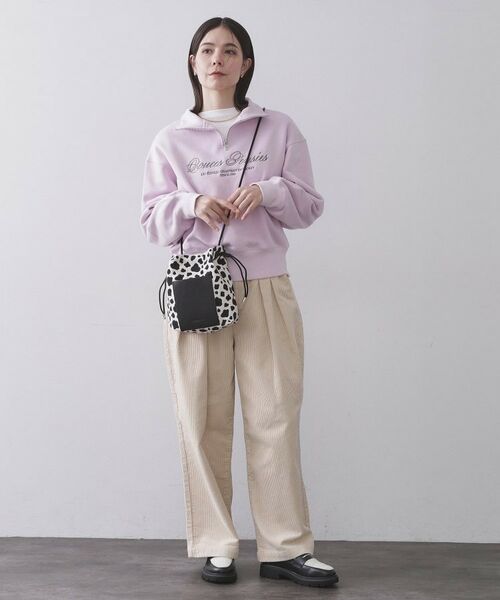 OPAQUE.CLIP / オペーク ドット クリップ ショルダーバッグ | 素材アソートサイドドロストミニショルダーバッグ【長さ調整可能】 | 詳細6