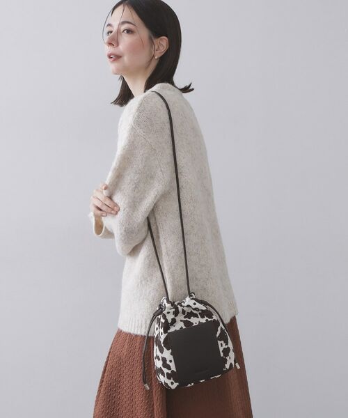 OPAQUE.CLIP / オペーク ドット クリップ ショルダーバッグ | 素材アソートサイドドロストミニショルダーバッグ【長さ調整可能】 | 詳細7