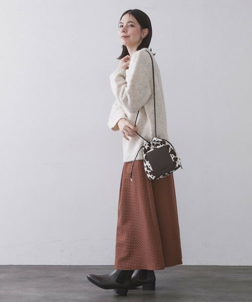 OPAQUE.CLIP / オペーク ドット クリップ ショルダーバッグ | 素材アソートサイドドロストミニショルダーバッグ【長さ調整可能】 | 詳細8