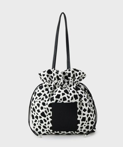 OPAQUE.CLIP / オペーク ドット クリップ トートバッグ | 素材アソートドロストデザイン巾着トートバッグ【A4サイズ対応】 | 詳細11