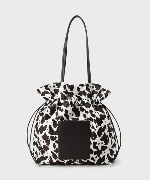 OPAQUE.CLIP / オペーク ドット クリップ トートバッグ | 素材アソートドロストデザイン巾着トートバッグ【A4サイズ対応】 | 詳細12