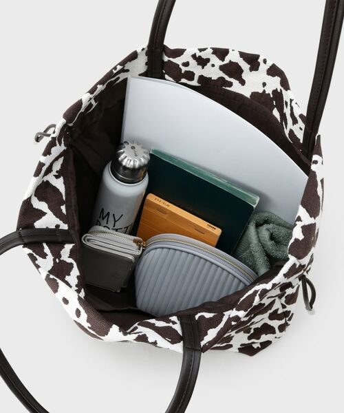 OPAQUE.CLIP / オペーク ドット クリップ トートバッグ | 素材アソートドロストデザイン巾着トートバッグ【A4サイズ対応】 | 詳細20