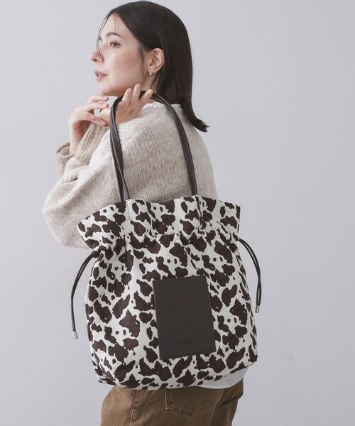 OPAQUE.CLIP / オペーク ドット クリップ トートバッグ | 素材アソートドロストデザイン巾着トートバッグ【A4サイズ対応】 | 詳細7