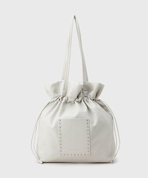 OPAQUE.CLIP / オペーク ドット クリップ トートバッグ | 素材アソートドロストデザイン巾着トートバッグ【A4サイズ対応】 | 詳細9