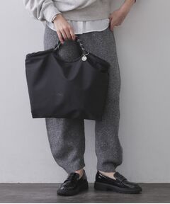 OPAQUE.CLIP / オペーク ドット クリップ トートバッグ | ロープハンドルドロストミドルトートバッグ【軽量／A4サイズ対応】