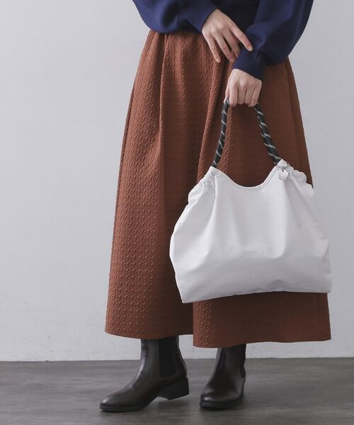 OPAQUE.CLIP / オペーク ドット クリップ トートバッグ | ロープハンドルドロストミドルトートバッグ【軽量／A4サイズ対応】 | 詳細1