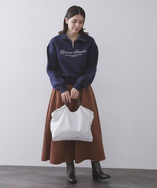 OPAQUE.CLIP / オペーク ドット クリップ トートバッグ | ロープハンドルドロストミドルトートバッグ【軽量／A4サイズ対応】 | 詳細2