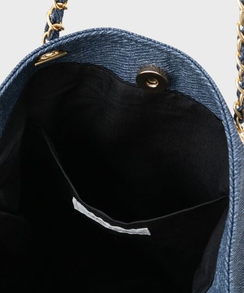 OPAQUE.CLIP / オペーク ドット クリップ トートバッグ | ツイードコンビチェーンショルダートートバッグ【A4サイズ対応】 | 詳細13