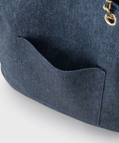 OPAQUE.CLIP / オペーク ドット クリップ トートバッグ | ツイードコンビチェーンショルダートートバッグ【A4サイズ対応】 | 詳細14