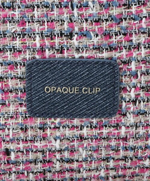 OPAQUE.CLIP / オペーク ドット クリップ トートバッグ | ツイードコンビチェーンショルダートートバッグ【A4サイズ対応】 | 詳細16