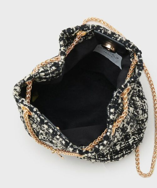 OPAQUE.CLIP / オペーク ドット クリップ ショルダーバッグ | 【2WAY】ツイードコンビミニショルダー | 詳細11