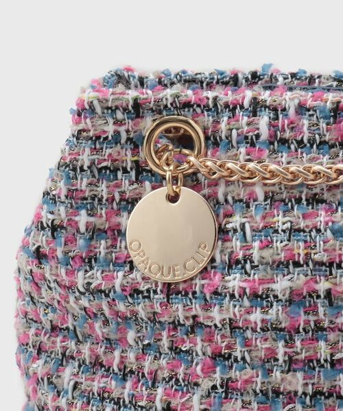 OPAQUE.CLIP / オペーク ドット クリップ ショルダーバッグ | 【2WAY】ツイードコンビミニショルダー | 詳細14