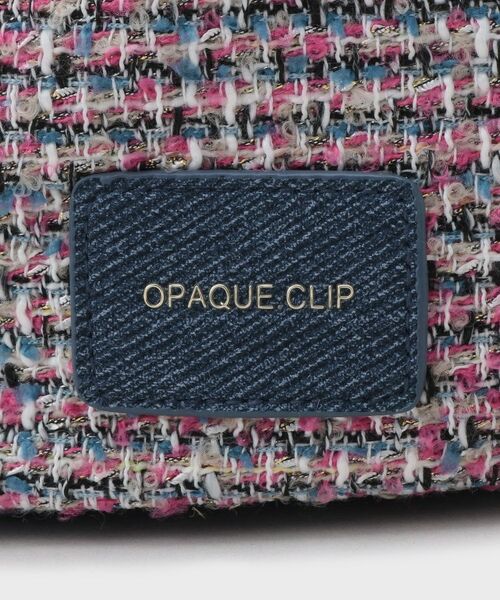 OPAQUE.CLIP / オペーク ドット クリップ ショルダーバッグ | 【2WAY】ツイードコンビミニショルダー | 詳細15