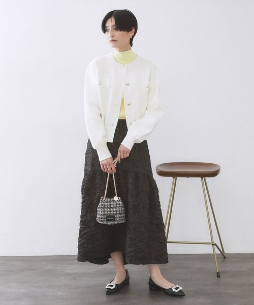 OPAQUE.CLIP / オペーク ドット クリップ ショルダーバッグ | 【2WAY】ツイードコンビミニショルダー | 詳細2