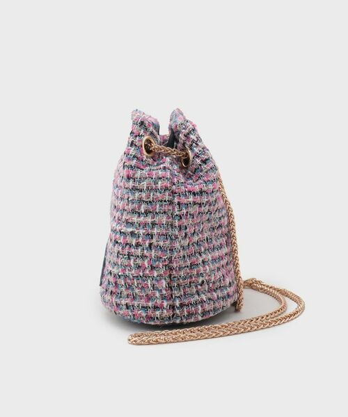 OPAQUE.CLIP / オペーク ドット クリップ ショルダーバッグ | 【2WAY】ツイードコンビミニショルダー | 詳細7