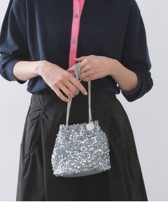 OPAQUE.CLIP / オペーク ドット クリップ ショルダーバッグ | 【2WAY】スパンコールミニショルダー