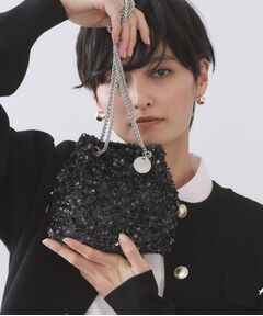OPAQUE.CLIP / オペーク ドット クリップ ショルダーバッグ | 【2WAY】スパンコールミニショルダー