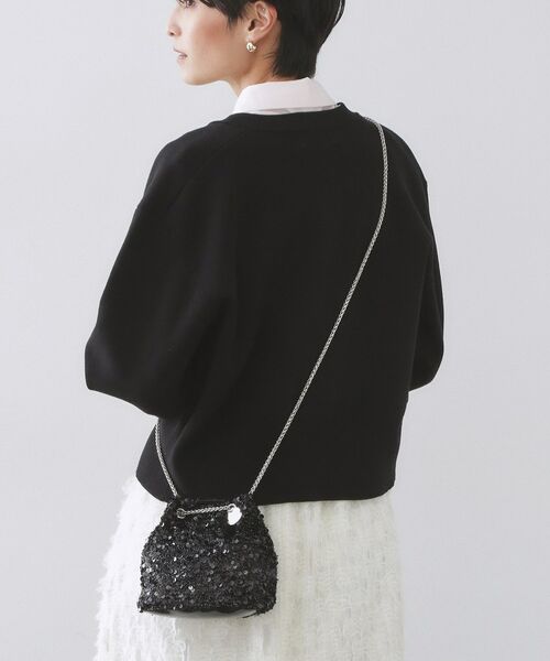 OPAQUE.CLIP / オペーク ドット クリップ ショルダーバッグ | 【2WAY】スパンコールミニショルダー | 詳細1