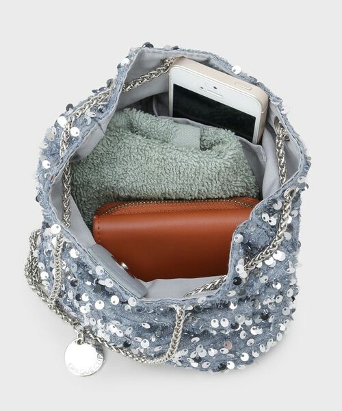 OPAQUE.CLIP / オペーク ドット クリップ ショルダーバッグ | 【2WAY】スパンコールミニショルダー | 詳細12