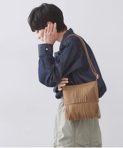 OPAQUE.CLIP / オペーク ドット クリップ ショルダーバッグ | スクエアフリンジショルダーバッグ