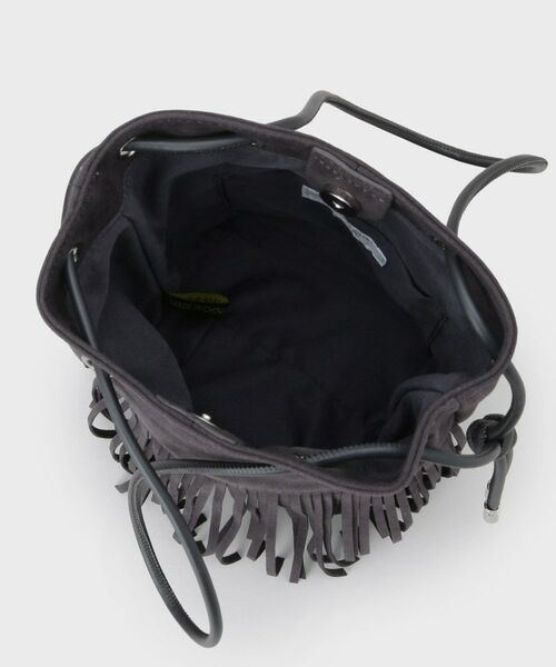 OPAQUE.CLIP / オペーク ドット クリップ トートバッグ | 【2WAY】フリンジ巾着ミニトート | 詳細11