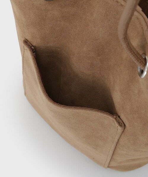 OPAQUE.CLIP / オペーク ドット クリップ トートバッグ | 【2WAY】フリンジ巾着ミニトート | 詳細14