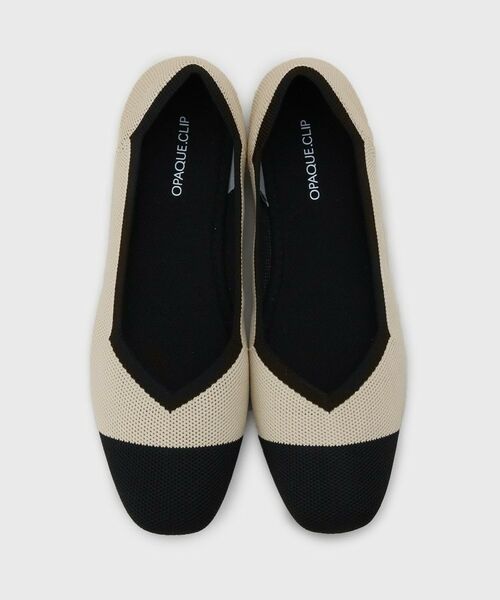 OPAQUE.CLIP / オペーク ドット クリップ パンプス | スクエアトゥニットパンプス | 詳細4