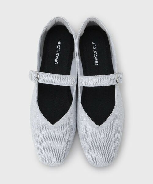 OPAQUE.CLIP / オペーク ドット クリップ パンプス | 【抗菌防臭／軽量／ウォッシャブル】スクエアトゥニットメリージェーン | 詳細4