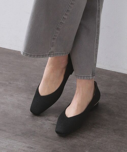 OPAQUE.CLIP / オペーク ドット クリップ パンプス | メタルパーツVフラットパンプス【抗菌防臭加工／生活防水】 | 詳細6