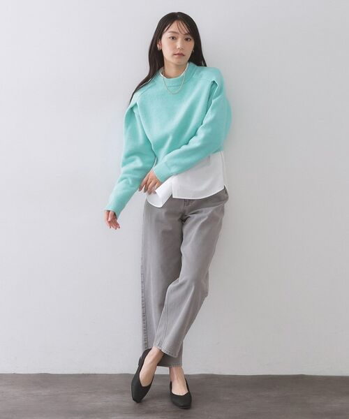 OPAQUE.CLIP / オペーク ドット クリップ パンプス | メタルパーツVフラットパンプス【抗菌防臭加工／生活防水】 | 詳細7