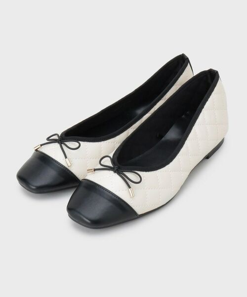 OPAQUE.CLIP / オペーク ドット クリップ パンプス | 新色追加！【定番】名品フラットバレエシューズ（アイボリー(504)）