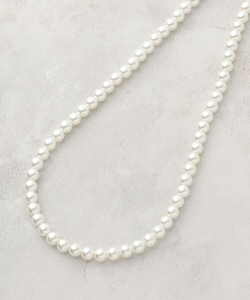 OPAQUE.CLIP / オペーク ドット クリップ ネックレス・ペンダント・チョーカー | ガラスパールショートネックレス | 詳細2